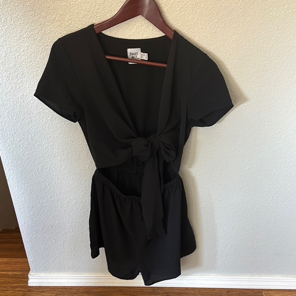 Princess Polly tie front romper